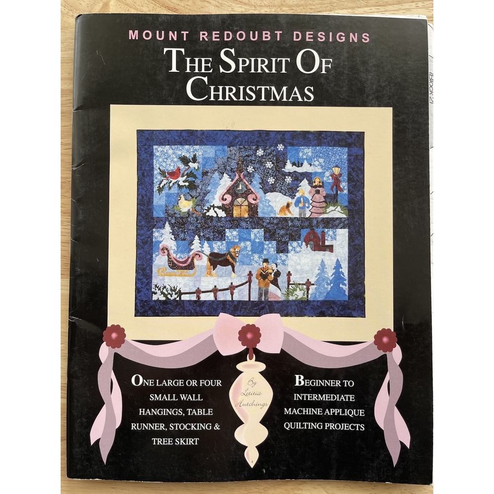Mount Redoubt Designs The Spirit of Christmas Pattern Book Letitia Hutchings